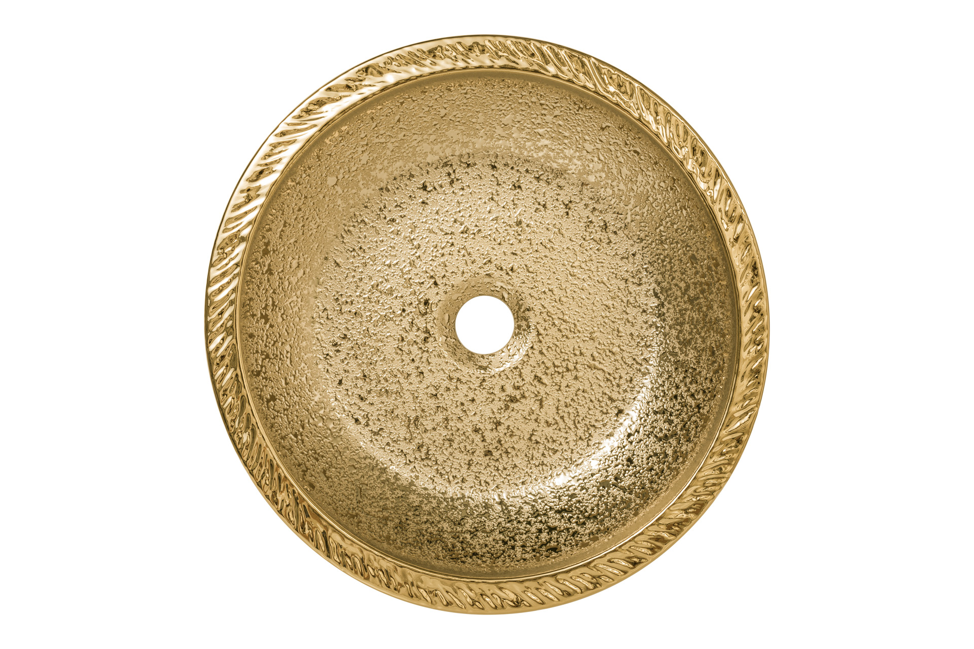 uptrend-151 złota umywalka okrągła