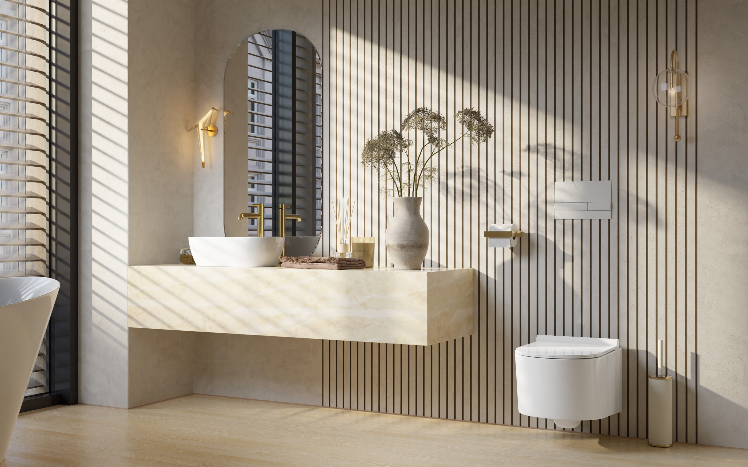 łazienka inspiracje, modne umywalki, design łazienki, uptrend, aranżacje łazienki,