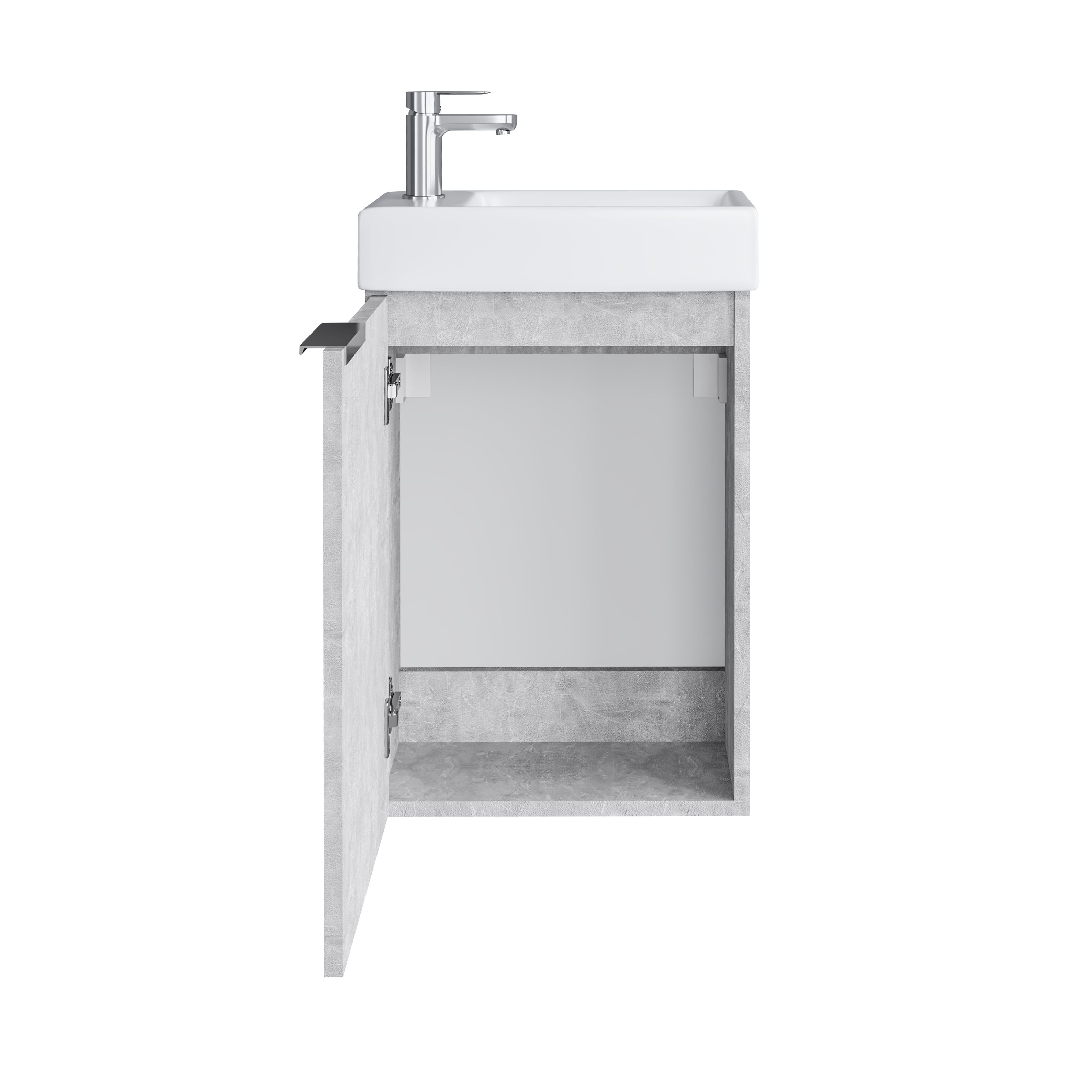 SA40A-5 Concrete opened left